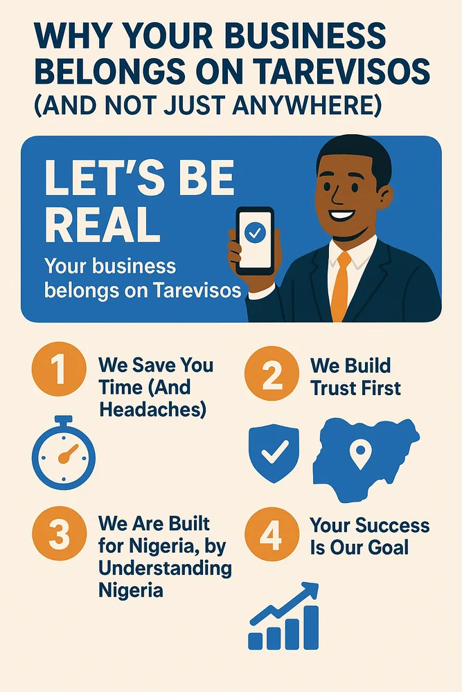 Why Your Business Belongs on Tarevisos (And Not Just Anywhere)